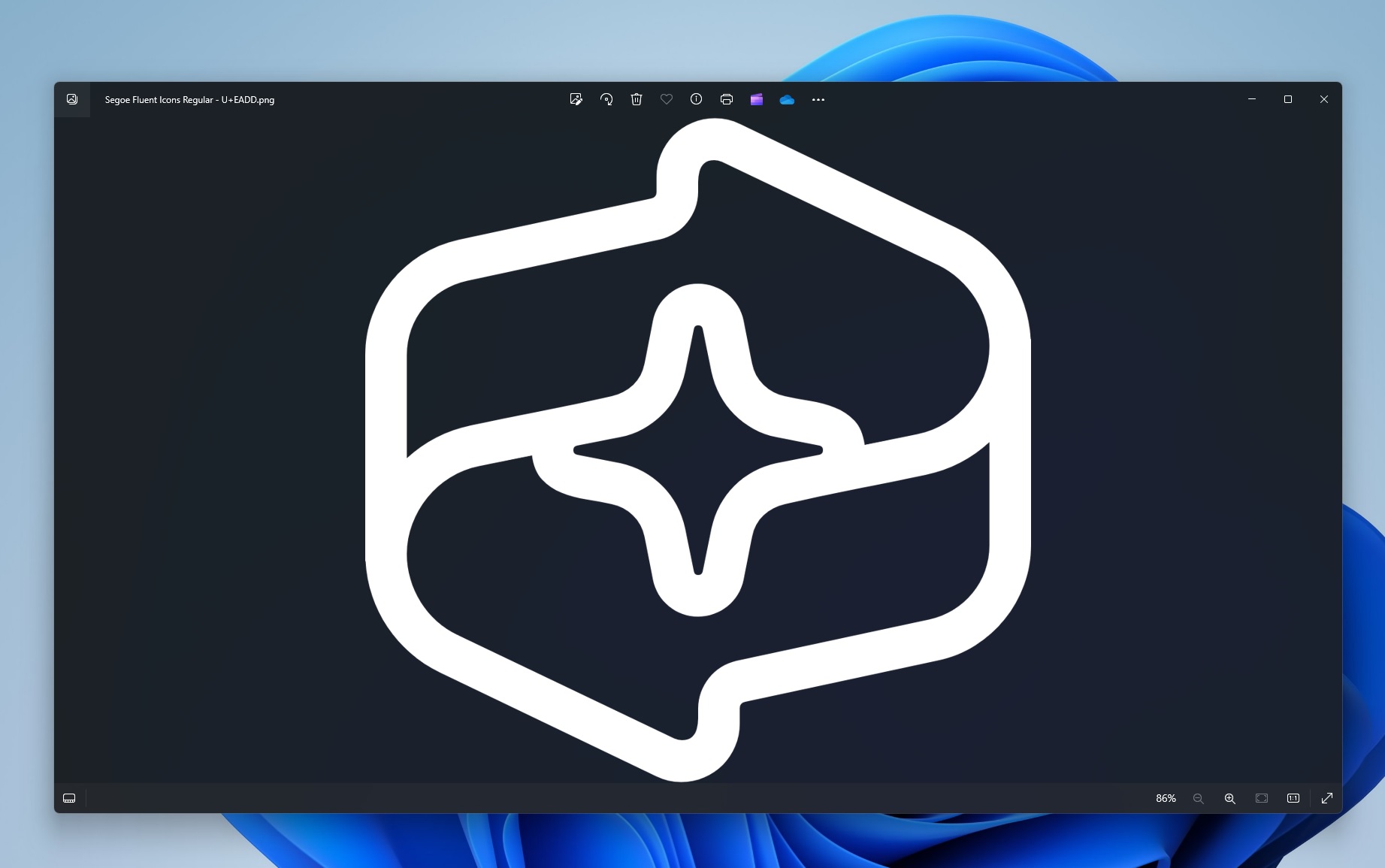 AI Explorer icon white