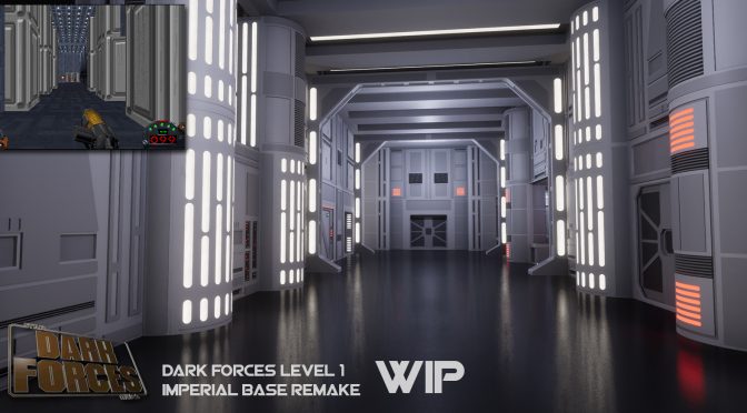 Obsidian’s artist is recreating Star Wars: Dark Forces’ first level in Unreal Engine 4 and it looks absolutely gorgeous