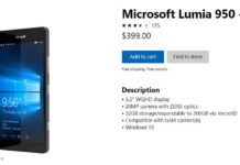 Microsoft Lumia at Store