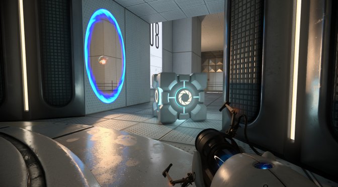 Fully path-traced Portal RTX runs with constant 60fps on NVIDIA RTX4090 in 4K with DLSS 3 Quality