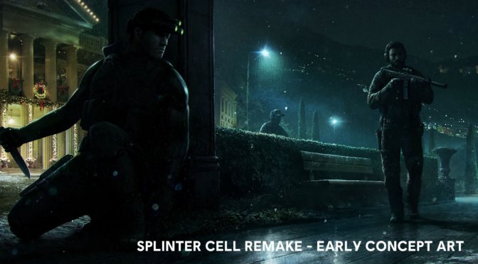 Ubisoft shares the first concept artwork for Splinter Cell Remake