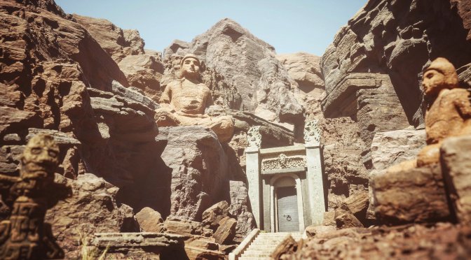 Here is the final version of the Unreal Engine 5 Tech Demo “Temple” recreation in Unreal Engine 4.25