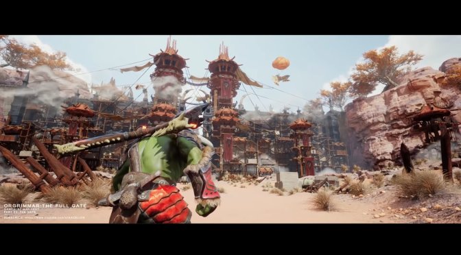 Take a look at World of Warcraft’s Gates of Orgrimmar in Unreal Engine 5