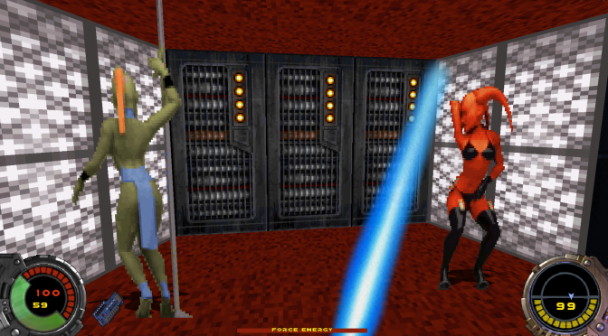 Duke Forces Version 2.10, Star Wars: Dark Forces mod for Duke Nukem 3D, adds new sprites